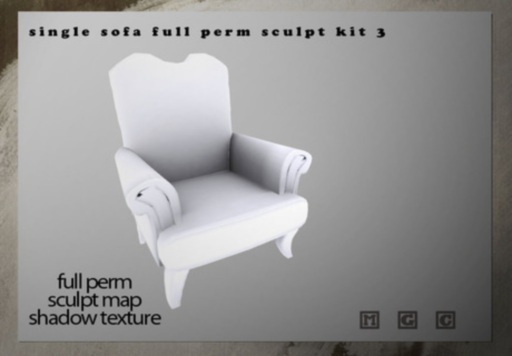 single sofa full perm sculpt kit 3