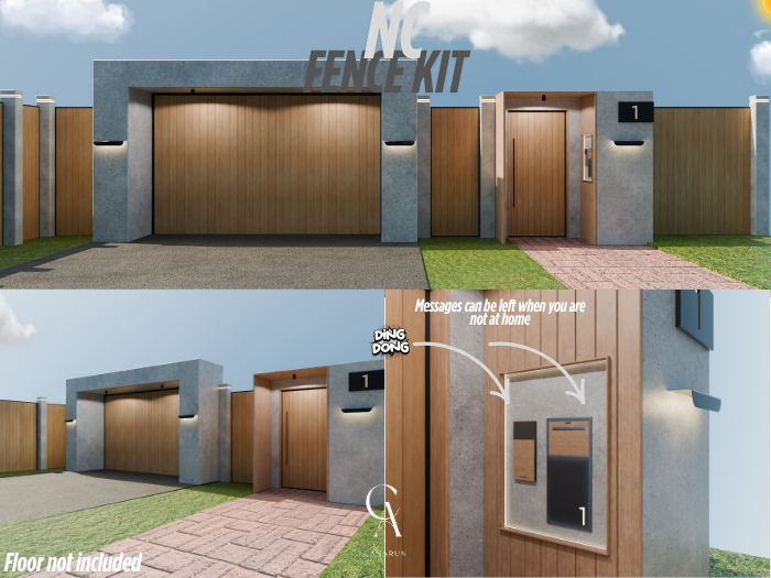 !NC Fence Set - CANARUN - (Rezzme)