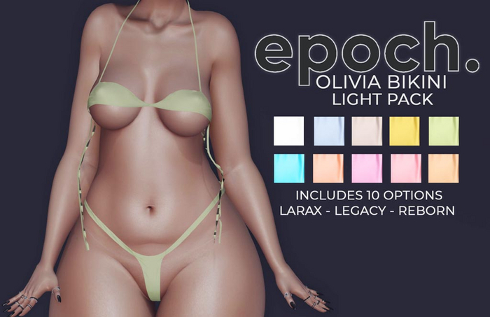 epoch - [pack] - olivia - bikini - light