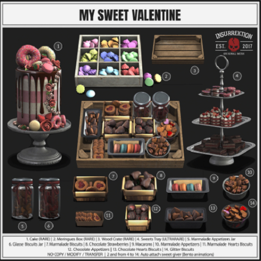 [IK] My Sweet Valentine - 01. Cake - RARE