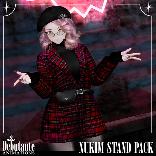 Nukim Stands +Static Pose Pack