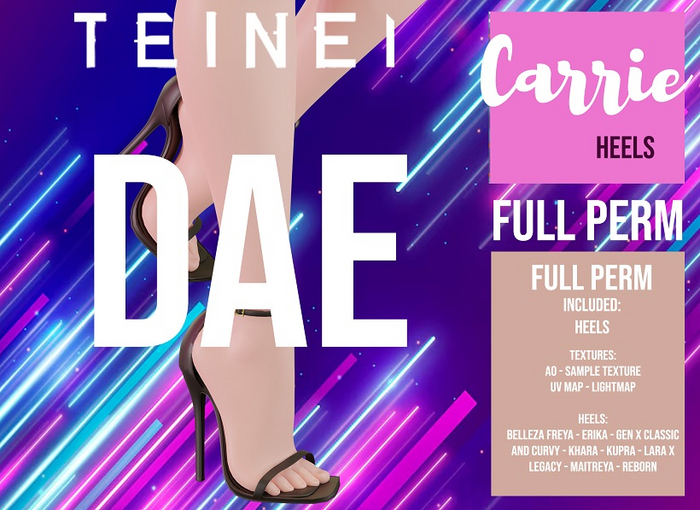 TEINEI - CARRIE HEELS DAE - FULL PERM