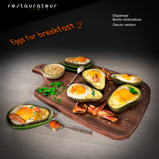 <RG> The "Eggs for breakfast" 2. DISPENSER+DECOR version.