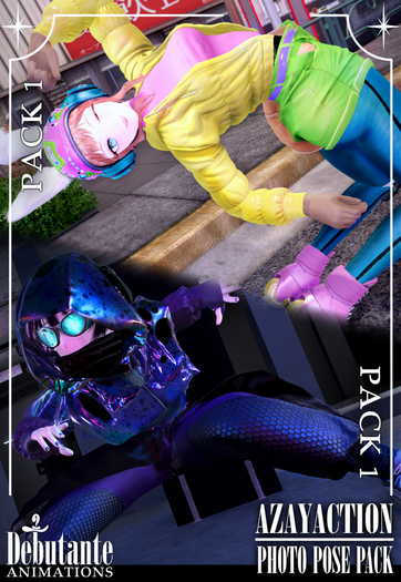 Azayaction Photo Pose Pack 1
