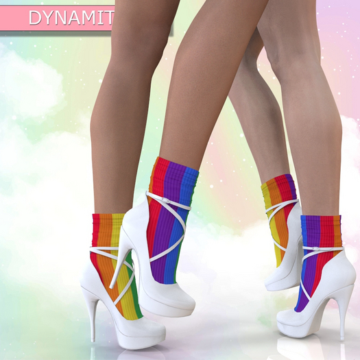 Pride White Sosa Heels Maitreya