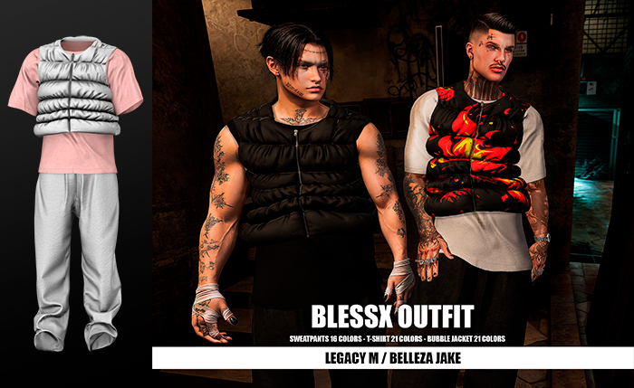 MAZA // BLESSX OUTFIT // LILA & WHITE