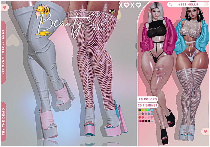 ::BS:: #352 HEELS FATPACK