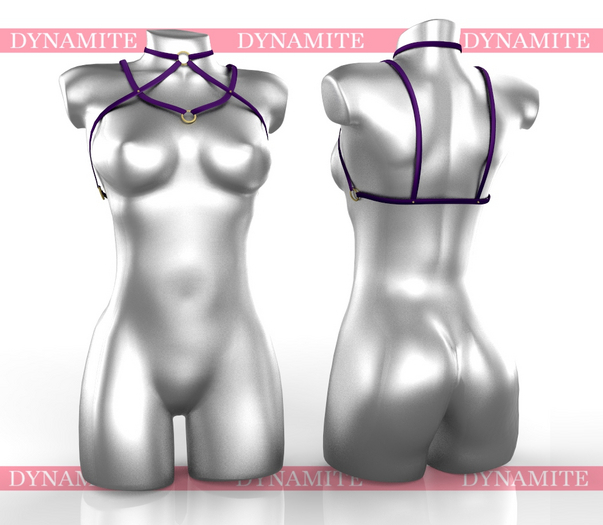 Purple Nickie Harness Legacy