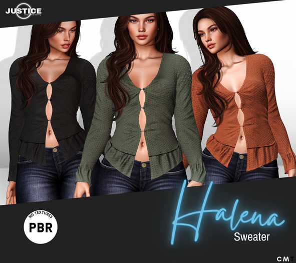 [JUSTICE] HELENA SWEATER - FATPACK