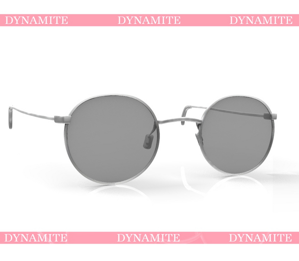 Black Silver DYNAMITE Glasses