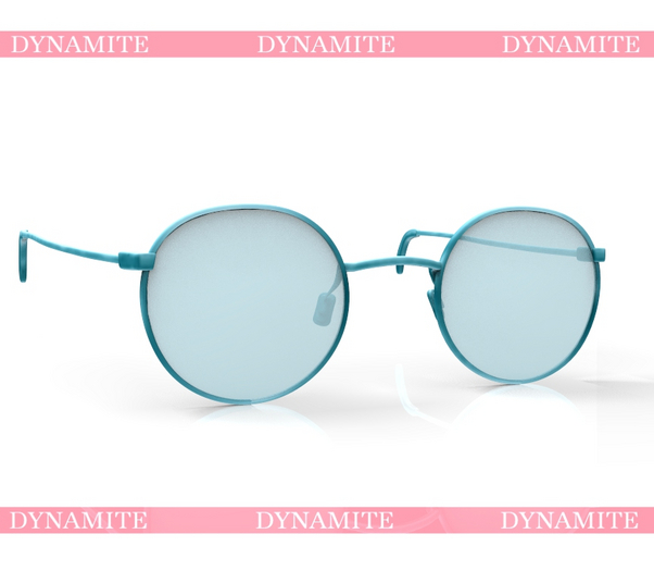Blue DYNAMITE Glasses