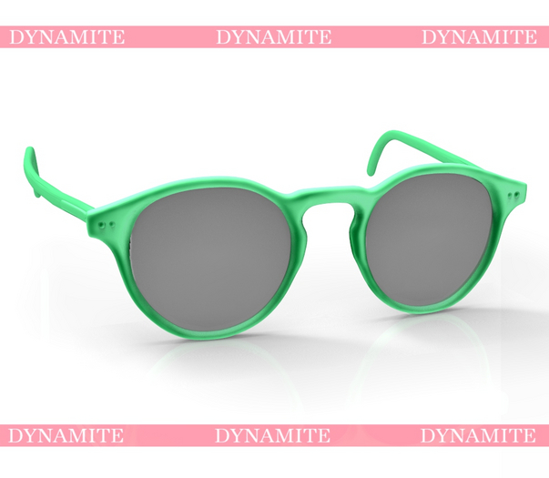 Green Gloria Glasses