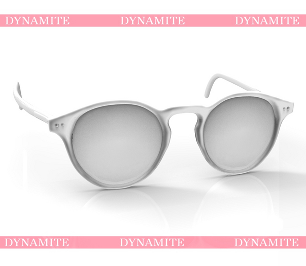 Grey Silver Gloria Glasses
