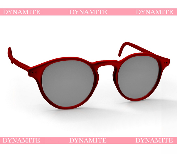 Red Gloria Glasses