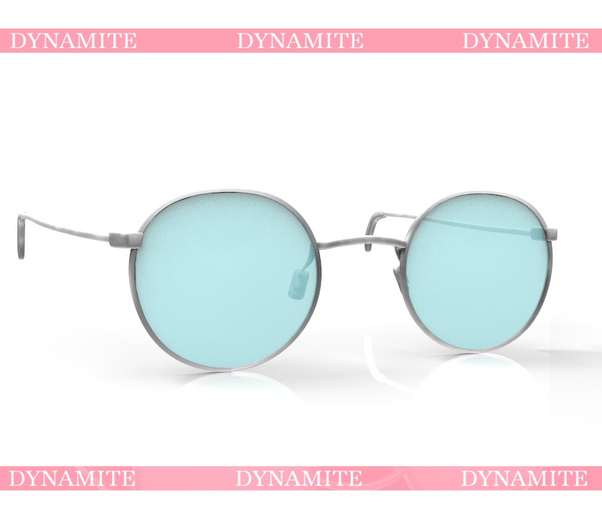 Sky Silver DYNAMITE Glasses