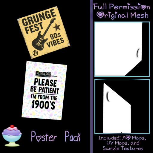 [Sherbert] Full Perm Poster Pack (ADD)