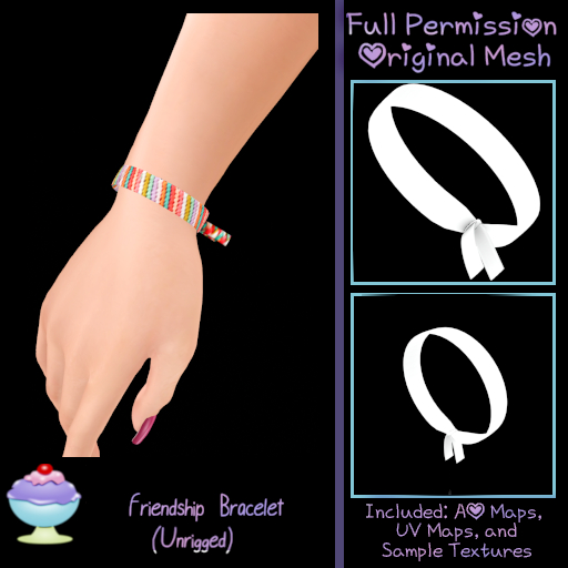 [Sherbert] Full Perm Friendship Bracelet (ADD)