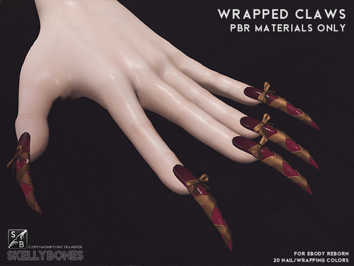 Skellybones -- Wrapped Claws for eBody Reborn DEMO