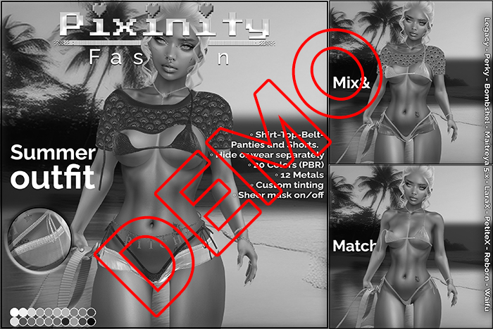!DEMO! Pixinity - Summer Outfit