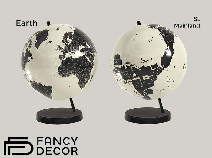 Fancy Decor: Globe - Cream
