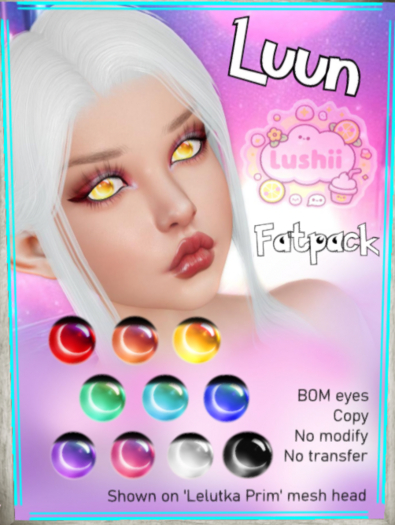 .:Lushii:. Luun Eyes FATPACK 