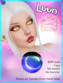 .:Lushii:. Luun Eyes - Blue