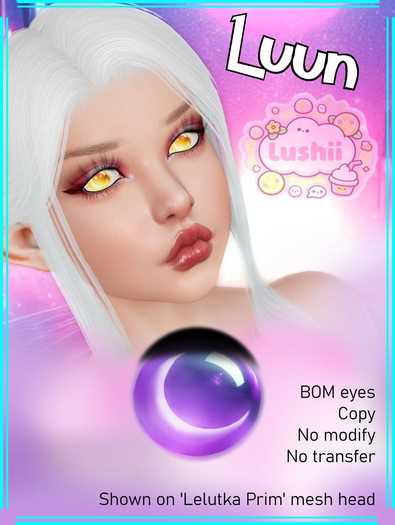 .:Lushii:. Luun Eyes - Purple 