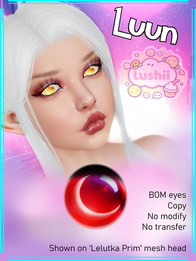 .:Lushii:. Luun Eyes - Red 