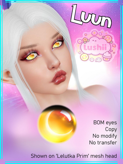 .:Lushii:. Luun Eyes - Yellow 
