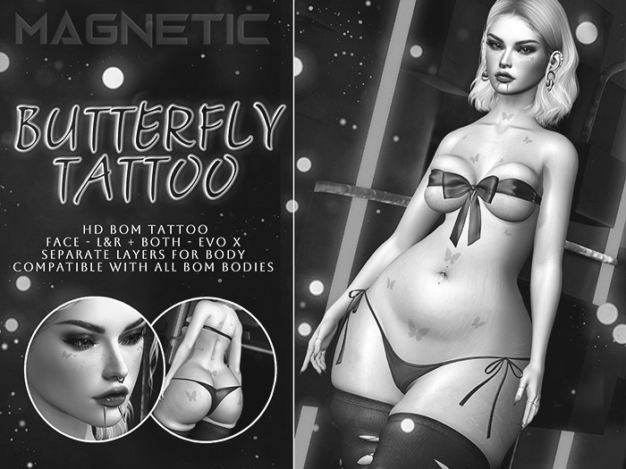 Magnetic - Butterfly Tattoo DEMO