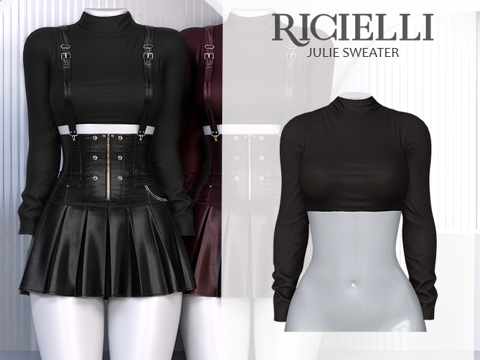 Ricielli - Julie Top / Deep Brown
