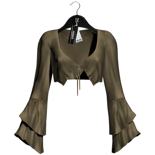 Emery Tropicalia Blouse Olive