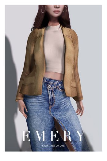 Emery Brun Coat DEMO