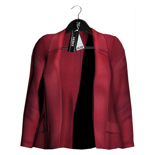 Emery Brun Coat Red