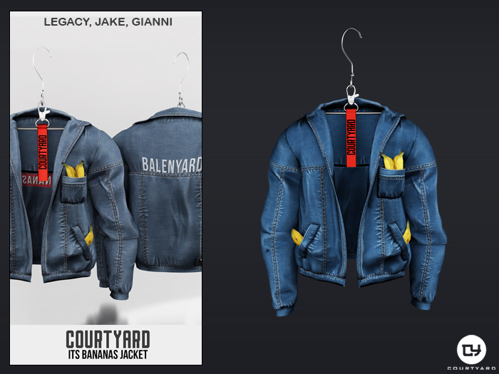 '' COURTYARD '' ITS BANANAS JACKET - V1