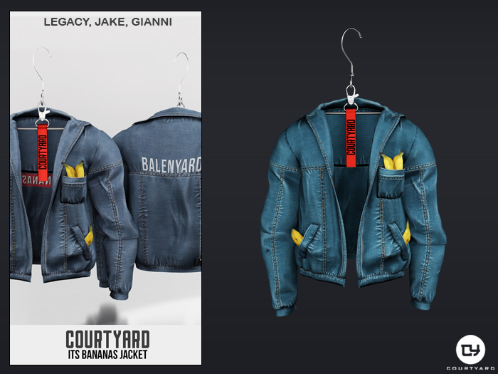 '' COURTYARD '' ITS BANANAS JACKET - V4