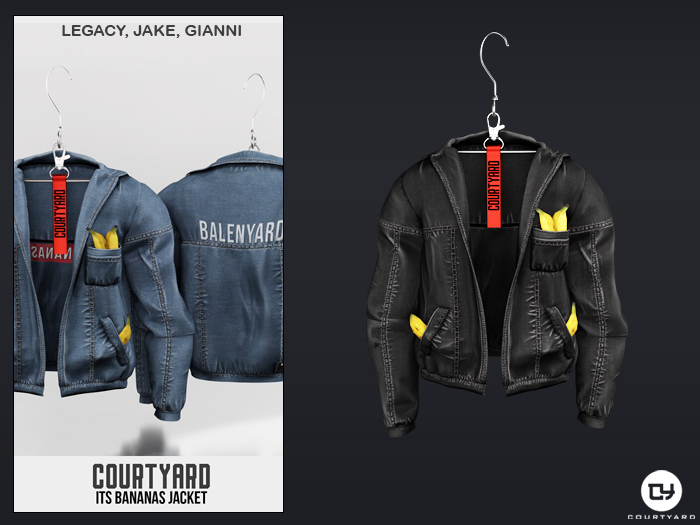 '' COURTYARD '' ITS BANANAS JACKET - V7