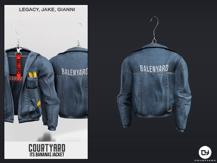 '' COURTYARD '' ITS BANANAS JACKET - V8