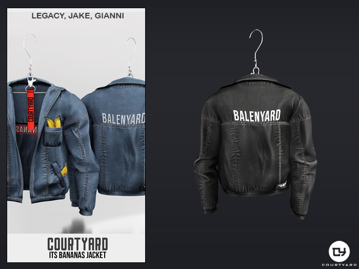 '' COURTYARD '' ITS BANANAS JACKET - V11