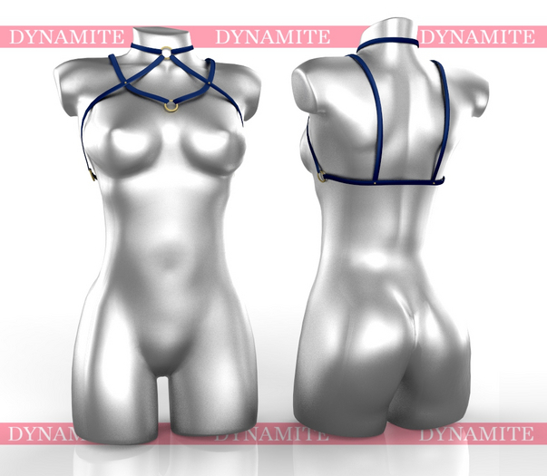Navy Nickie Harness Reborn