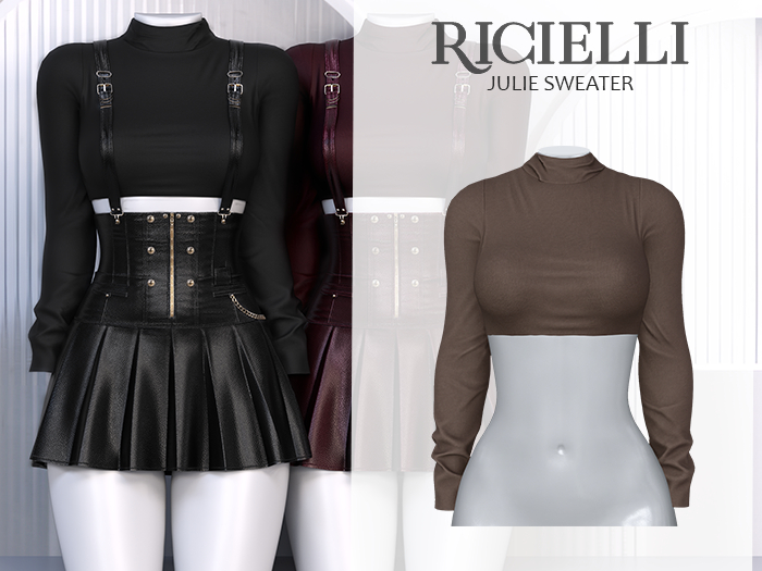 Ricielli - Julie Top / Taupe