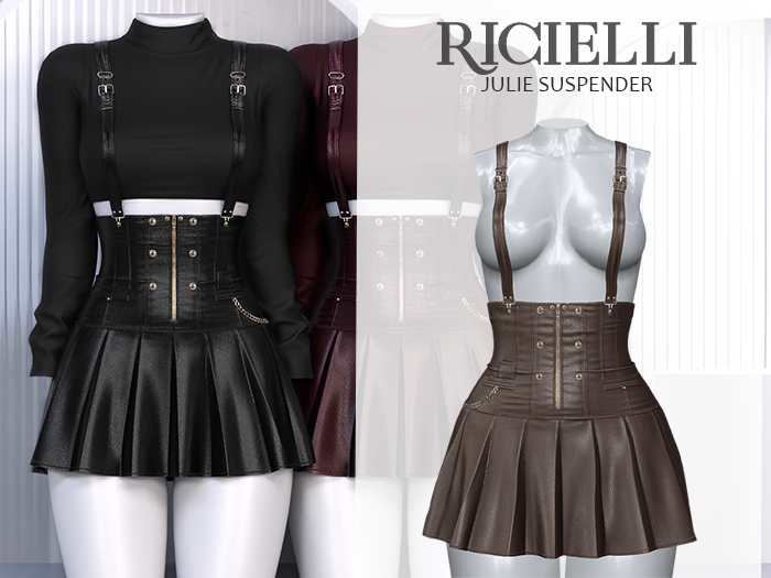 Ricielli - Julie Suspender / Taupe