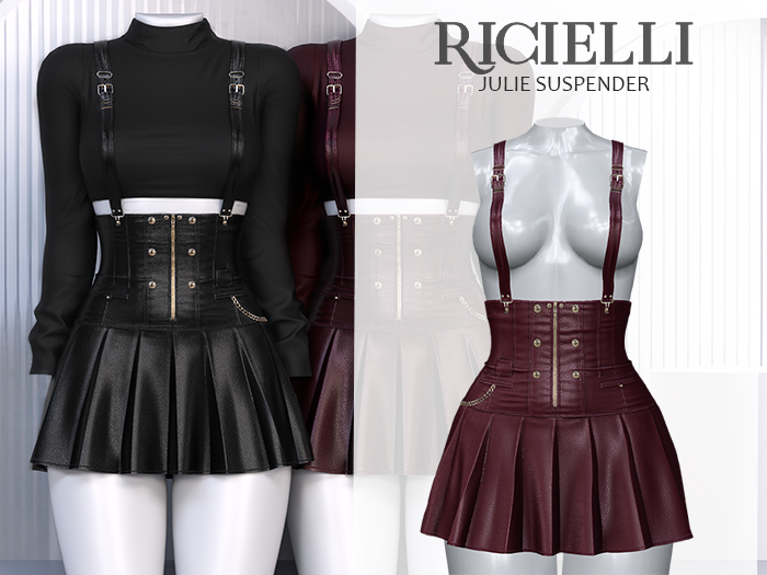 Ricielli - Julie Suspender / Sangria