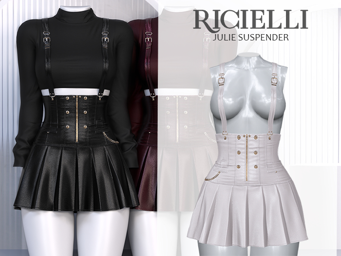 Ricielli - Julie Suspender / OffWhite