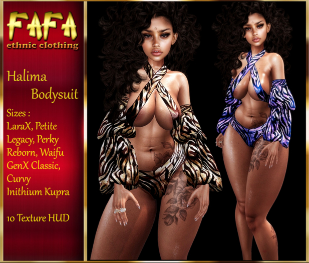 {FAFA}Halima Bodysuit (unpack)