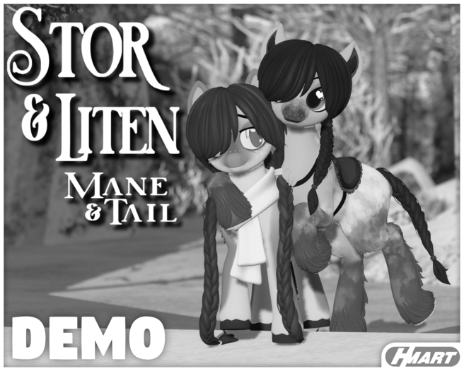 [HMART] Stor & Liten Mane & Tail DEMO