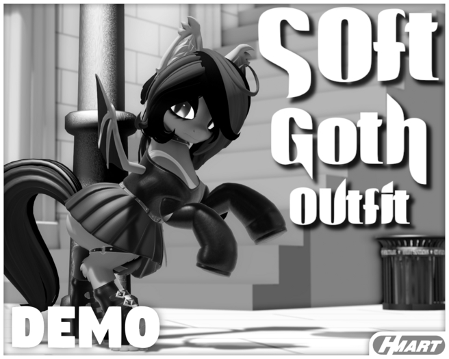 [HMART] Soft Goth Outfit DEMO