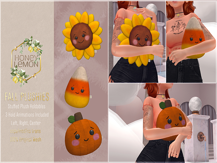 .[Honey Lemon]. Fall Plushies - Fatpack