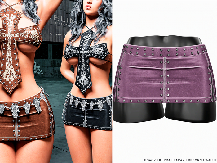 [Selin] Roxy Skirt Purple
