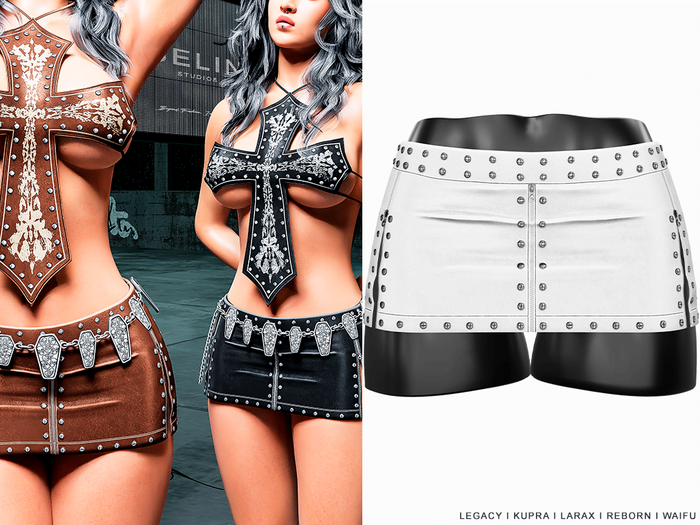 [Selin] Roxy Skirt White